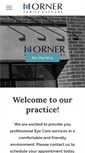Mobile Screenshot of hornerfamilyeyecare.com